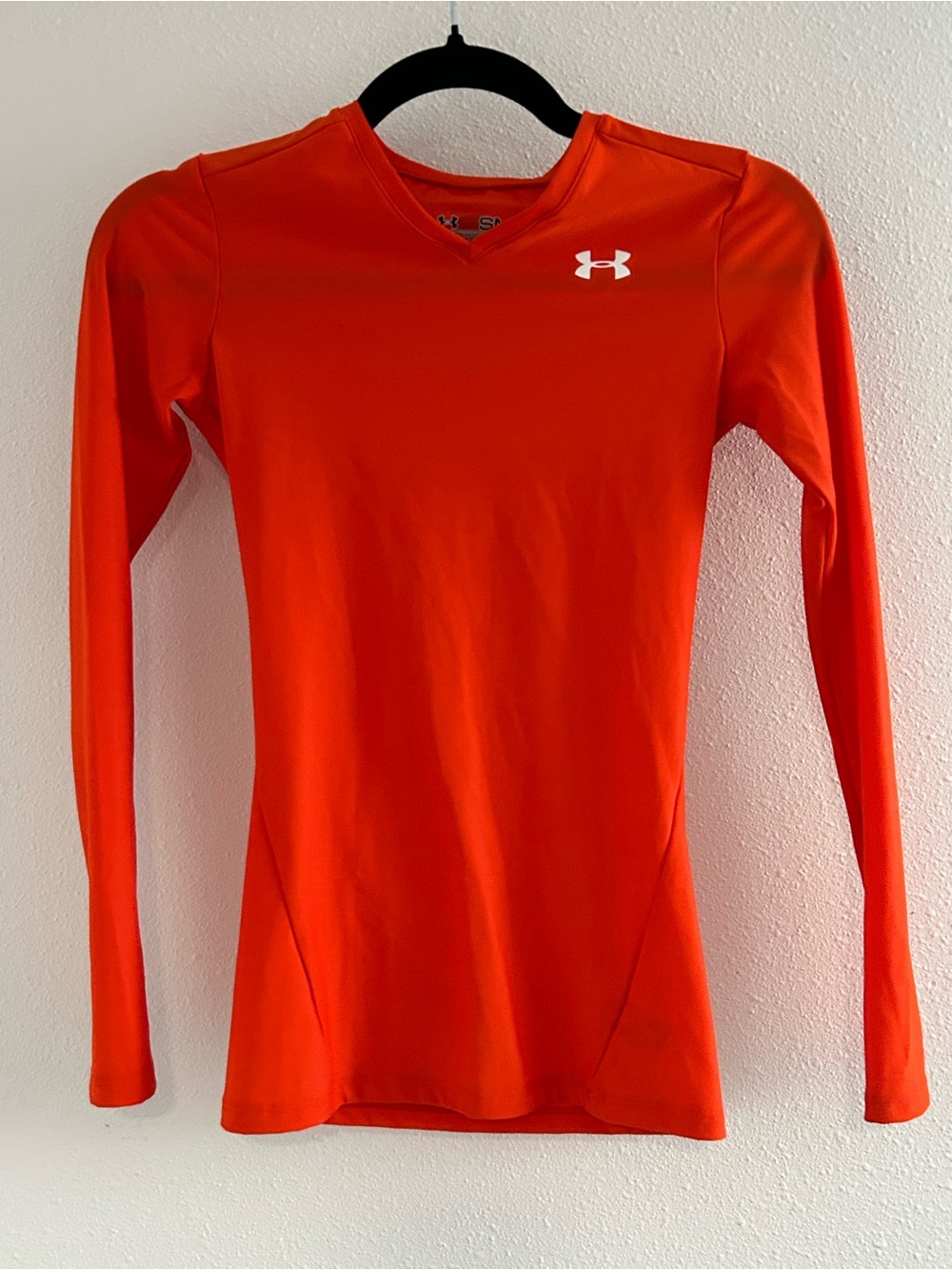 Under Armour Orange HeatGear Compression Top